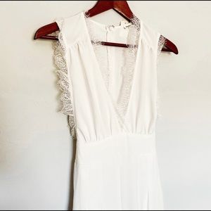 NWT Newbury Kustom White Lace Romper